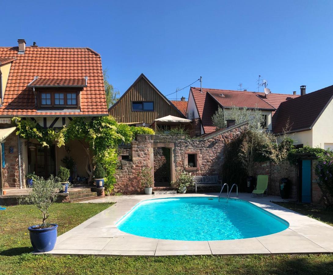 Le Grenier - Piscine Et Spa Marlenheim Exterior foto