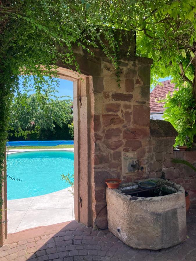 Le Grenier - Piscine Et Spa Marlenheim Exterior foto